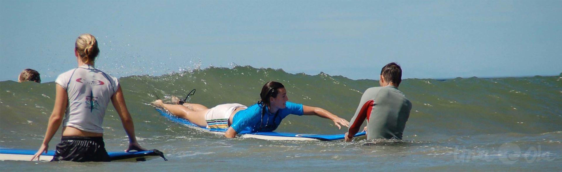 Una_Ola_Surf_Camp_Costa_Rica_Surfing_Lesson Costa Rica Surf Lessons